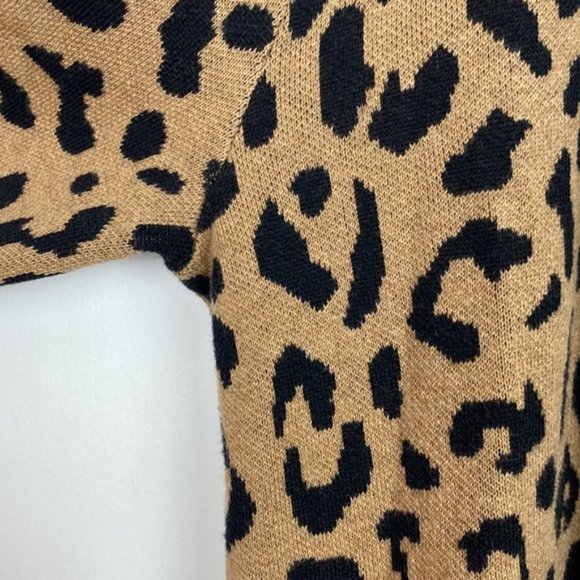 J.Crew S Sophie Sweater Blazer Cardigan Animal Leopard Print - Picture 8 of 13